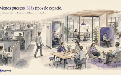 La oficina del futuro tendrá menos puestos y más tipos de espacio